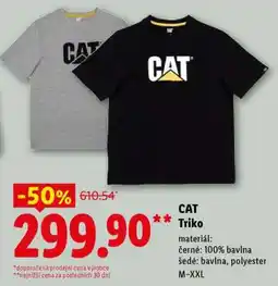 Lidl CAT Triko nabídka