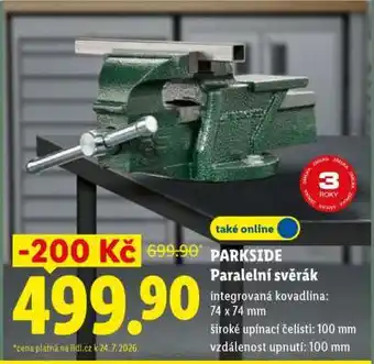 PARKSIDE Paralelní svěrák