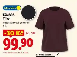 Lidl esmara TRIKO nabídka