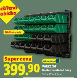Lidl PARKSIDE Nástěnné úložné boxy nabídka