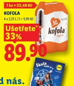 Lidl Kofola nabídka