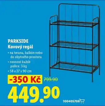 PARKSIDE Kovový regál