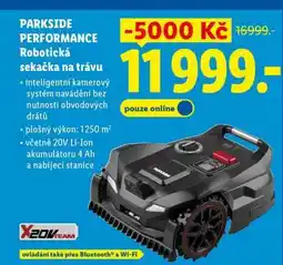 Lidl PARKSIDE PERFORMANCE Robotická sekačka na trávu nabídka