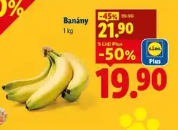 Lidl Banány nabídka