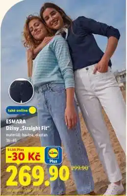 ESMARA DŽÍNY 'STRAIGHT FIT'