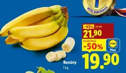 Lidl Banány nabídka