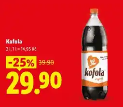 Lidl Kofola nabídka