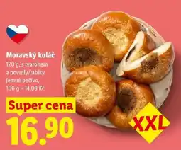 Lidl Moravský koláč nabídka