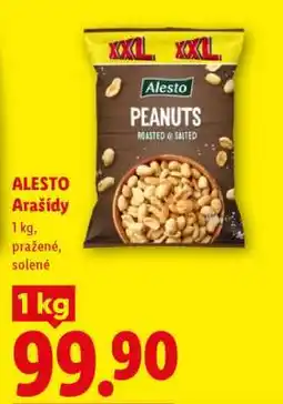 Lidl Alesto ARAŠÍDY nabídka