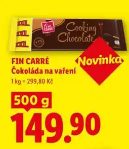 Lidl Fin Carre Čokoláda na vaření nabídka