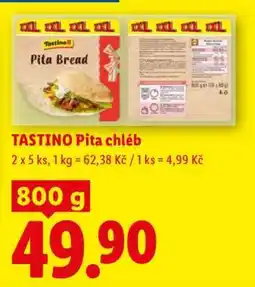 Lidl TASTINO Pita chléb nabídka