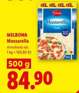 Lidl MILBONA MOZZARELLA nabídka