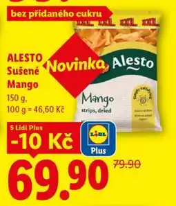Lidl ALESTO Sušené Mango nabídka