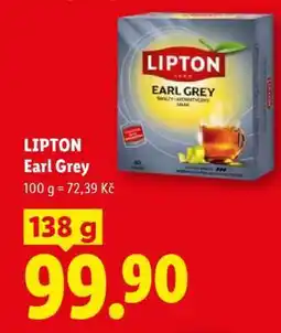 Lidl Lipton Earl Grey nabídka