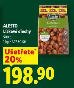 Lidl ALESTO Lískové ořechy nabídka