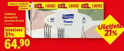 Lidl FLORALYS Kosmetické ubrousky 4vrstvé nabídka
