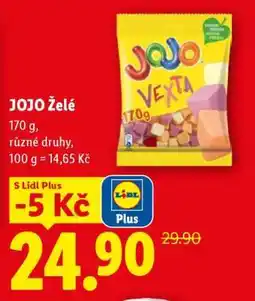 Lidl Jojo želé nabídka