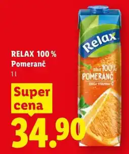Lidl Relax 100% pomeranč nabídka