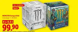 Lidl Monster Energy drink nabídka