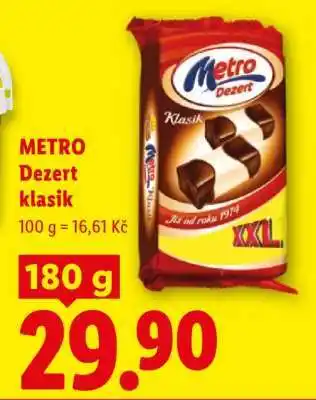 Lidl Metro Dezert Klasik nabídka