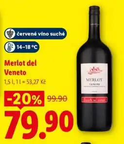 Lidl MERLOT DEL VENETO nabídka