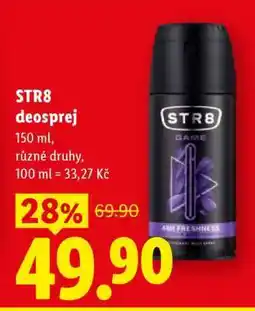 Lidl STR8 Deosprej nabídka