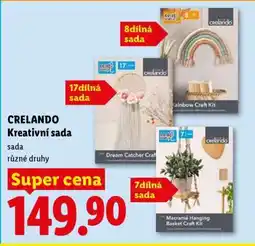 Lidl CRelando KREATIVNÍ SADA nabídka