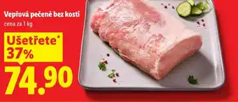 Vepřová pečeně bez kosti