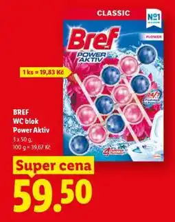 Lidl Bref WC blok Power aktiv nabídka