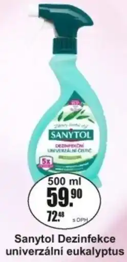 Adam Sanytol Dezinfekce univerzální eukalyptus nabídka