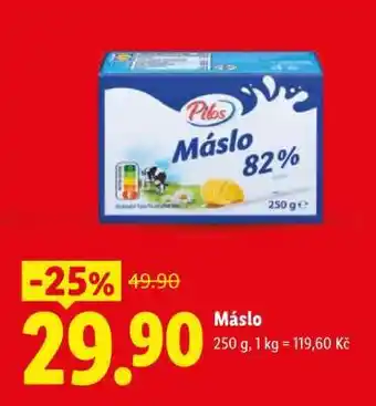 Lidl Máslo nabídka
