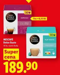 Lidl Nescafé Dolce Gusto nabídka