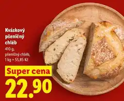 Lidl KVÁSKOVÝ PŠENIČNÝ CHLÉB nabídka
