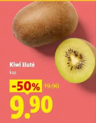 Lidl KIWI ŽLUTÉ nabídka