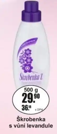 Adam Škrobenka s vůní levandule nabídka