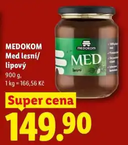 Lidl MEDOKOM Med lesní/lipový nabídka