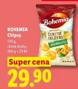 Lidl BOHEMIA CHIPSY nabídka