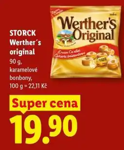Lidl STORCK Werther´s original nabídka
