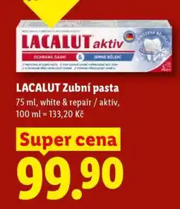 Lidl Lacalut zubní pasta nabídka