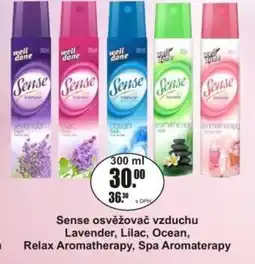 Adam Sense osvěžovač vzduchu Lavender, Lilac, Ocean, Relax Aromatherapy, Spa Aromaterapy nabídka