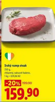 Lidl IRSKÝ RUMP STEAK nabídka