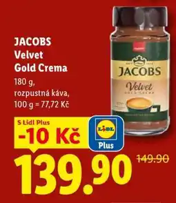 Lidl JACOBS VELVET GOLD CREMA nabídka