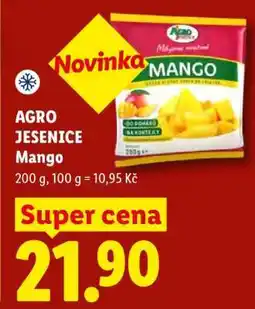 Lidl AGRO JESENICE Mango nabídka