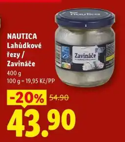 Lidl NAUTICA Lahůdkové řezy / Zavináče nabídka