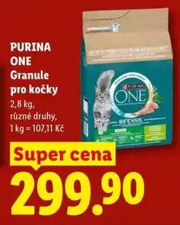 Lidl Purina One Granule pro kočky nabídka