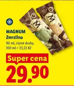 Lidl Magnum zmrzlina nabídka