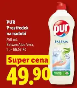 Lidl Pur prostředek na nádobí nabídka