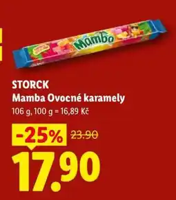 Lidl STORCK Mamba Ovocné karamely nabídka