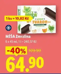 Lidl Míša Zmrzlina nabídka