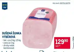 Makro Dušená šunka výběrová nabídka